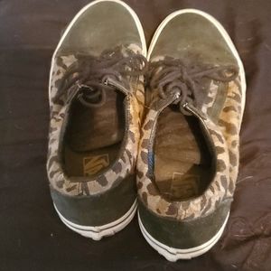 Leopard print Vans